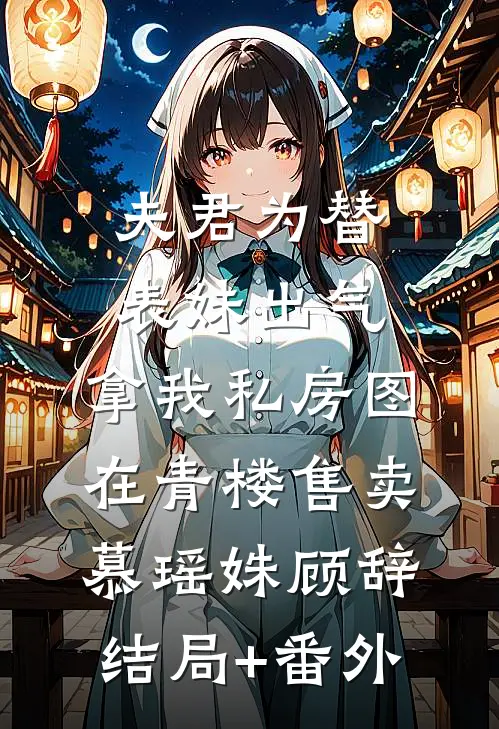 夫君为替表妹出气，拿我私房图在青楼售卖慕瑶姝顾辞结局+番外