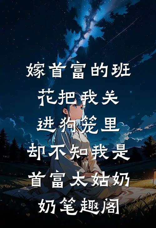 嫁首富的班花把我关进狗笼里，却不知我是首富太姑奶奶笔趣阁