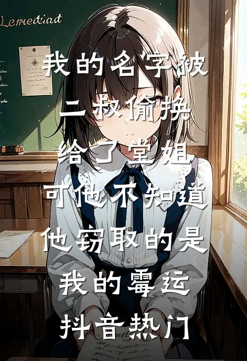 我的名字被二叔偷换给了堂姐，可他不知道，他窃取的是我的霉运抖音热门