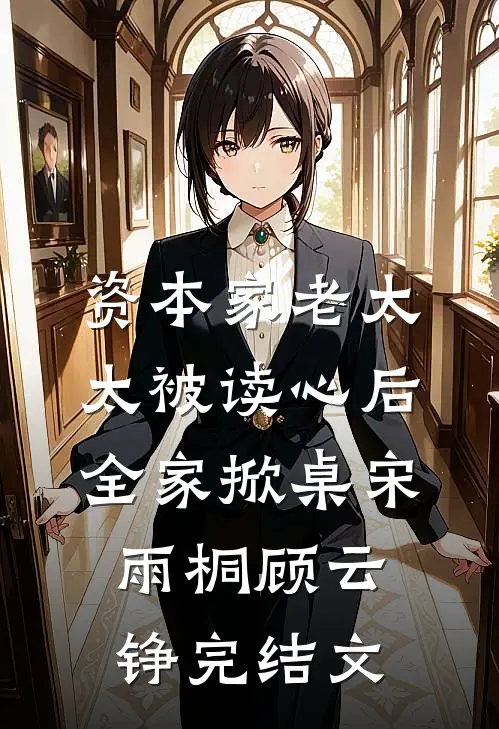 资本家老太太被读心后，全家掀桌宋雨桐顾云铮完结文