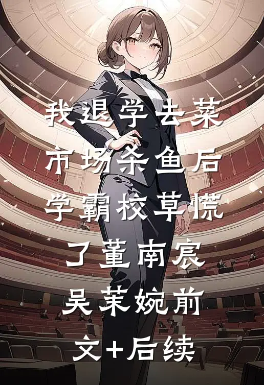 我退学去菜市场杀鱼后，学霸校草慌了董南宸吴茉婉前文+后续