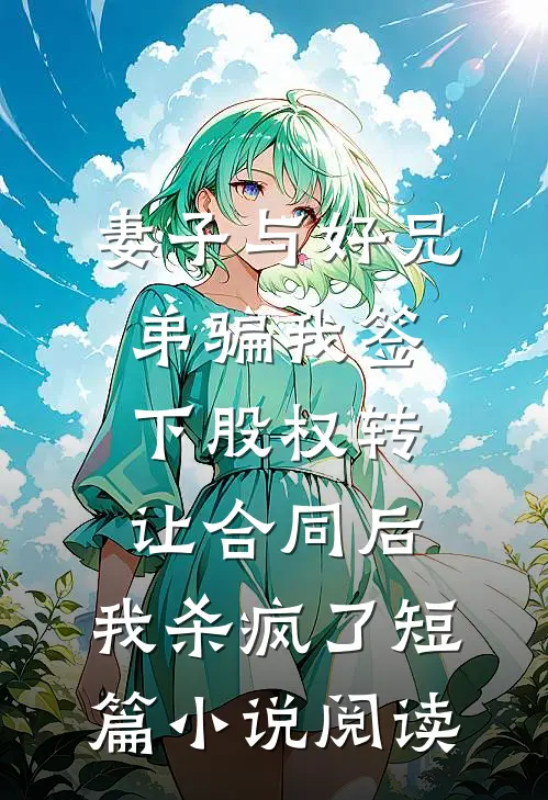 妻子与好兄弟骗我签下股权转让合同后，我杀疯了短篇小说阅读