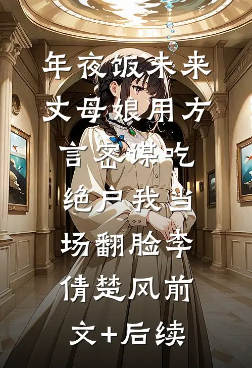 年夜饭未来丈母娘用方言密谋吃绝户我当场翻脸李倩楚风前文+后续