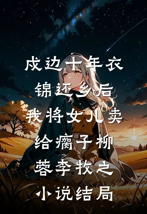 戍边十年衣锦还乡后，我将女儿卖给瘸子柳蓉李牧之小说结局