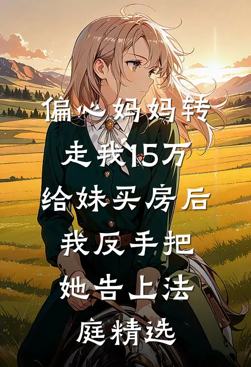 偏心妈妈转走我15万给妹买房后，我反手把她告上法庭精选