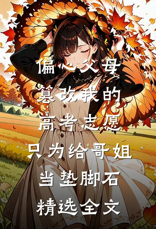 偏心父母篡改我的高考志愿，只为给哥姐当垫脚石精选全文