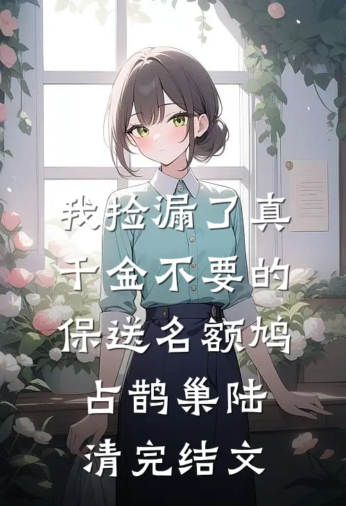 我捡漏了真千金不要的保送名额鸠占鹊巢陆清完结文