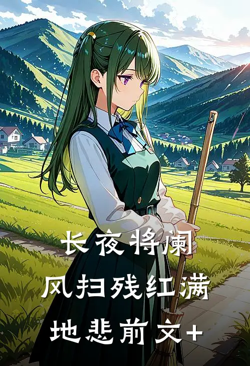 长夜将阑，风扫残红满地悲前文+