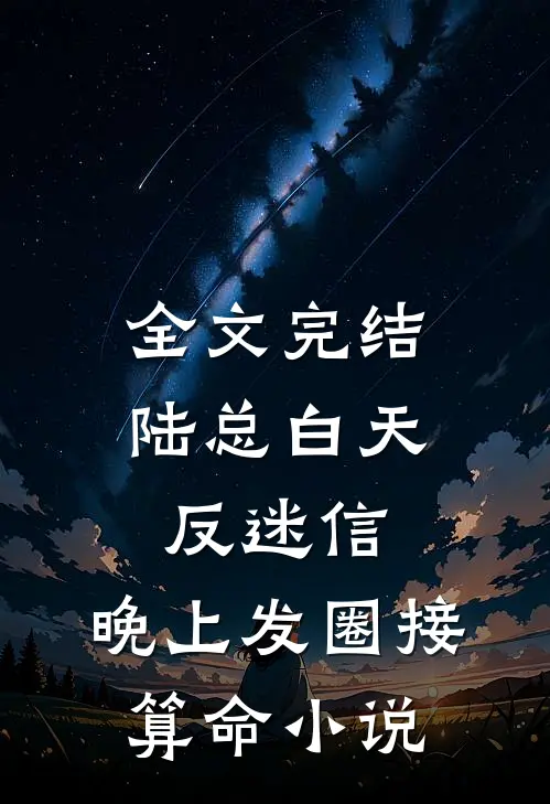 全文完结陆总白天反迷信,晚上发圈接算命小说