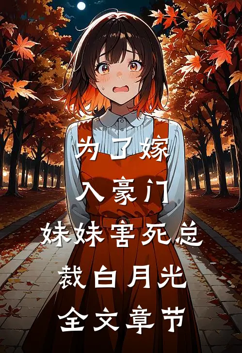 为了嫁入豪门，妹妹害死总裁白月光全文章节