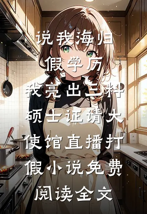 说我海归假学历，我亮出三料硕士证请大使馆直播打假小说免费阅读全文