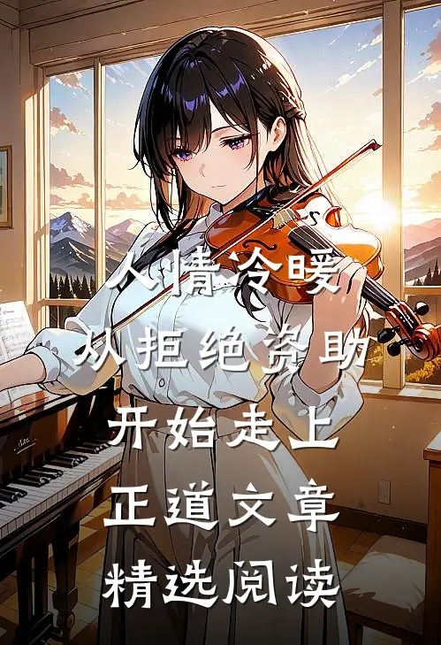 人情冷暖，从拒绝资助开始走上正道文章精选阅读