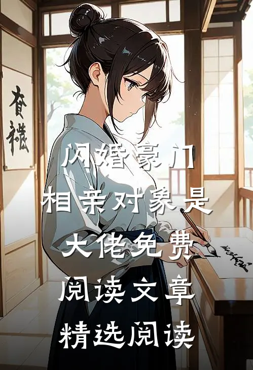 闪婚豪门:相亲对象是大佬免费阅读文章精选阅读