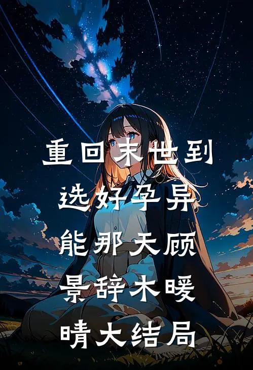重回末世到选好孕异能那天顾景辞木暖晴大结局