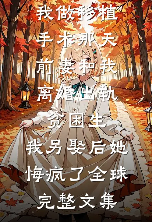 我做移植手术那天，前妻和我离婚出轨贫困生，我另娶后她悔疯了全球完整文集