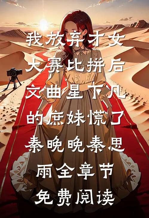 我放弃才女大赛比拼后，文曲星下凡的庶妹慌了秦晚晚秦思雨全章节免费阅读