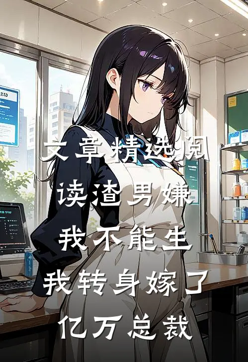 文章精选阅读渣男嫌我不能生，我转身嫁了亿万总裁