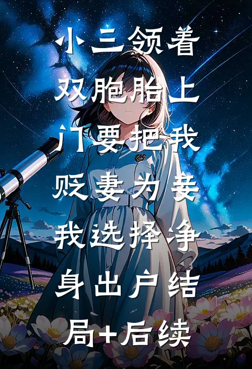 小三领着双胞胎上门要把我贬妻为妾，我选择净身出户结局+后续