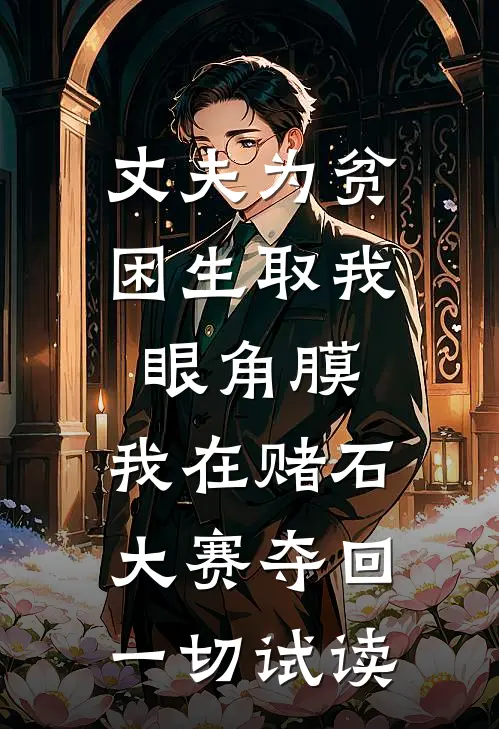 丈夫为贫困生取我眼角膜，我在赌石大赛夺回一切试读