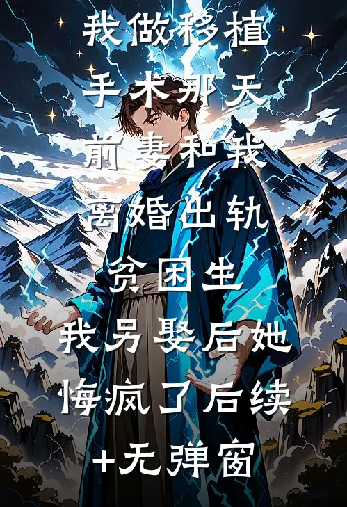我做移植手术那天，前妻和我离婚出轨贫困生，我另娶后她悔疯了后续+无弹窗