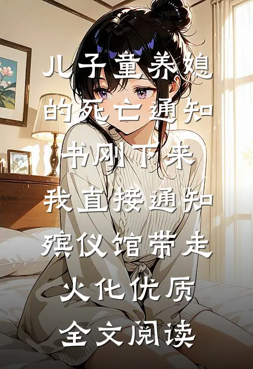 儿子童养媳的死亡通知书刚下来，我直接通知殡仪馆带走火化优质全文阅读