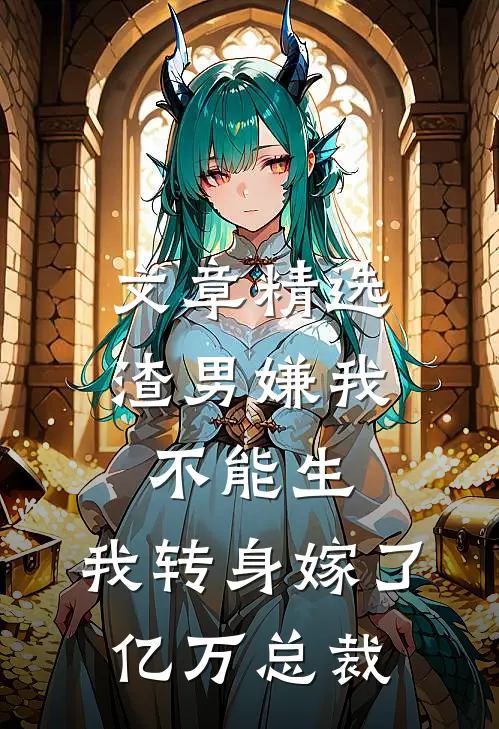 文章精选渣男嫌我不能生，我转身嫁了亿万总裁