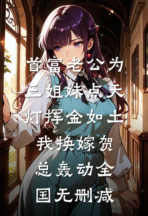 首富老公为三姐妹点天灯挥金如土，我换嫁贺总轰动全国无删减