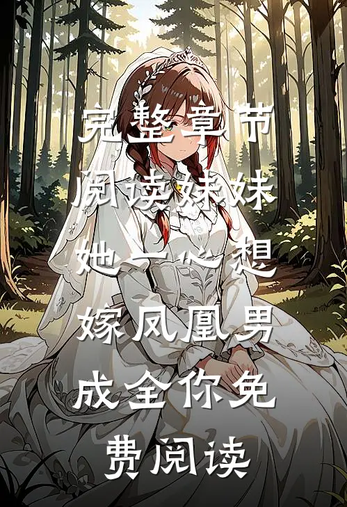 完整章节阅读妹妹她一心想嫁凤凰男,成全你免费阅读