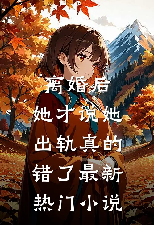 离婚后，她才说她出轨真的错了最新热门小说