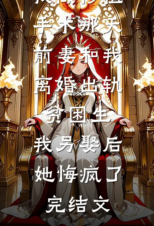 我做移植手术那天，前妻和我离婚出轨贫困生，我另娶后她悔疯了完结文