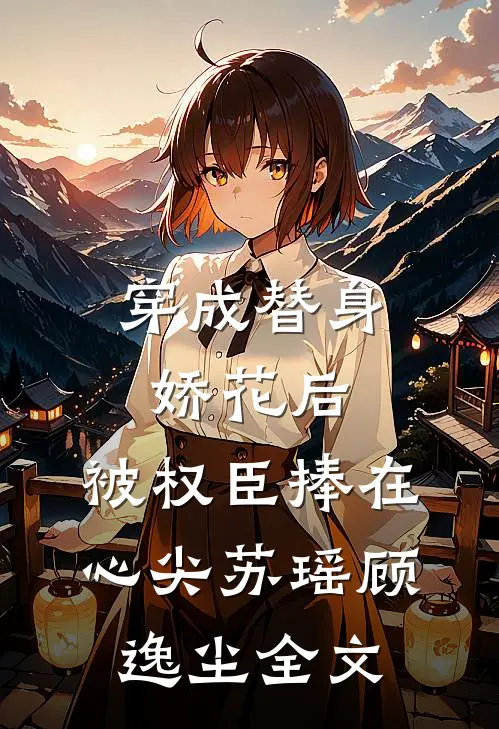 穿成替身娇花后，被权臣捧在心尖苏瑶顾逸尘全文