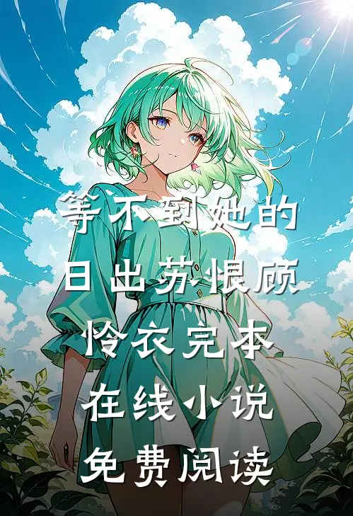 等不到她的日出苏恨顾怜衣完本在线小说免费阅读
