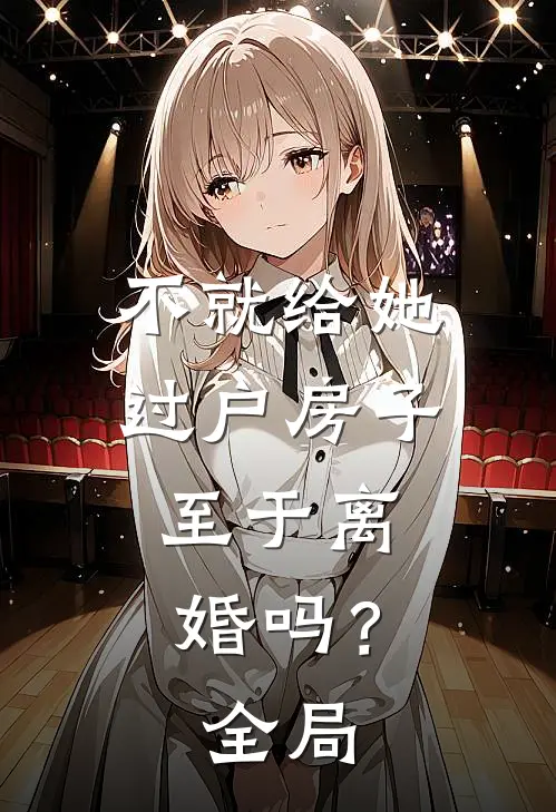 不就给她过户房子，至于离婚吗？全局