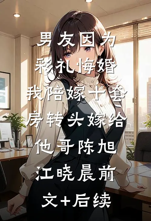 男友因为彩礼悔婚，我陪嫁十套房转头嫁给他哥陈旭江晓晨前文+后续