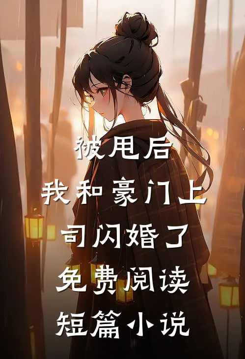 被甩后,我和豪门上司闪婚了免费阅读短篇小说