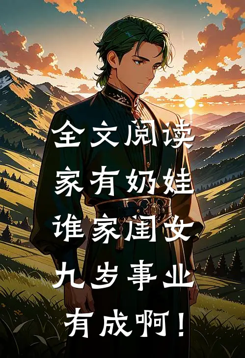 全文阅读家有奶娃：谁家闺女九岁事业有成啊！