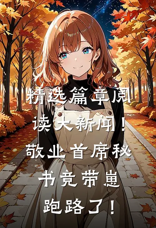 精选篇章阅读大新闻！敬业首席秘书竟带崽跑路了！