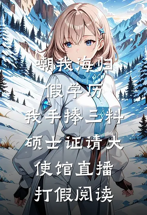 嘲我海归假学历，我手捧三料硕士证请大使馆直播打假阅读
