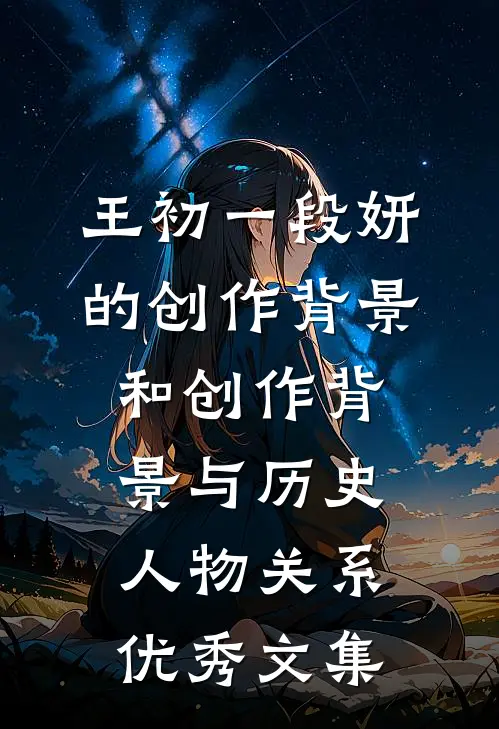 王初一段妍的创作背景和创作背景与历史人物关系优秀文集