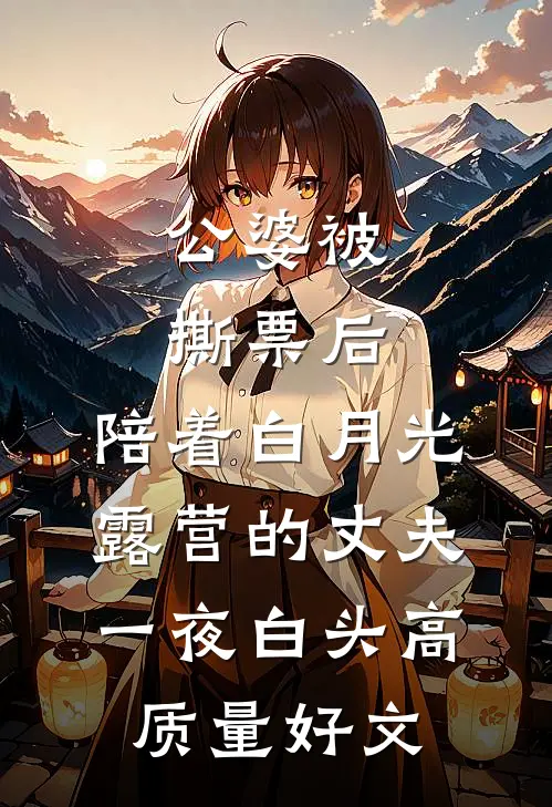 公婆被撕票后，陪着白月光露营的丈夫一夜白头高质量好文