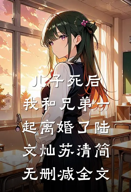 儿子死后，我和兄弟一起离婚了陆文灿苏清简无删减全文