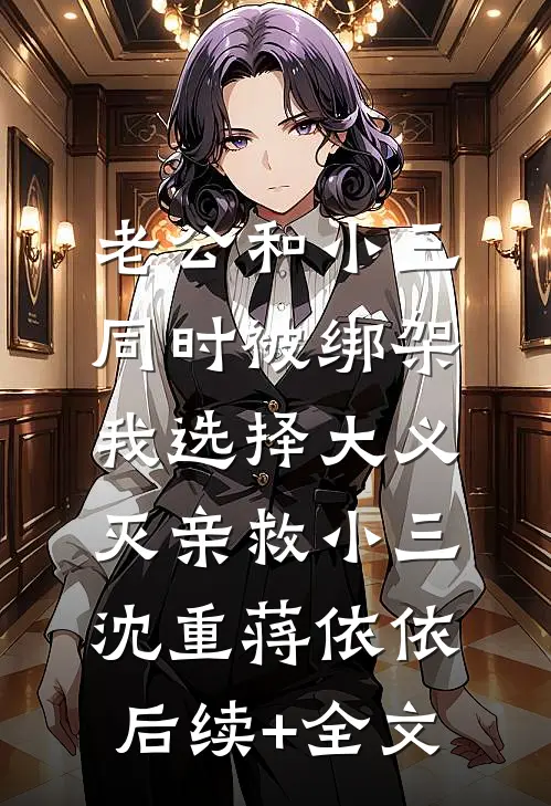 老公和小三同时被绑架，我选择大义灭亲救小三沈重蒋依依后续+全文