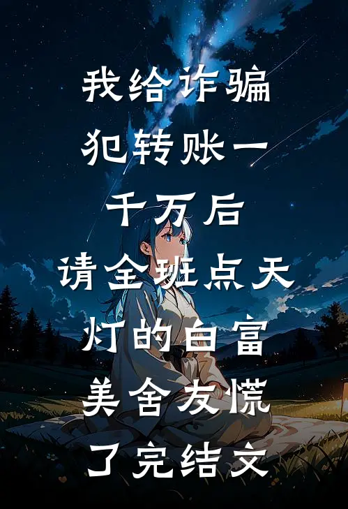 我给诈骗犯转账一千万后，请全班点天灯的白富美舍友慌了完结文