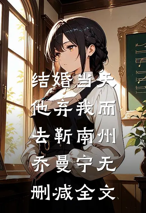 结婚当天，他弃我而去靳南州乔曼宁无删减全文