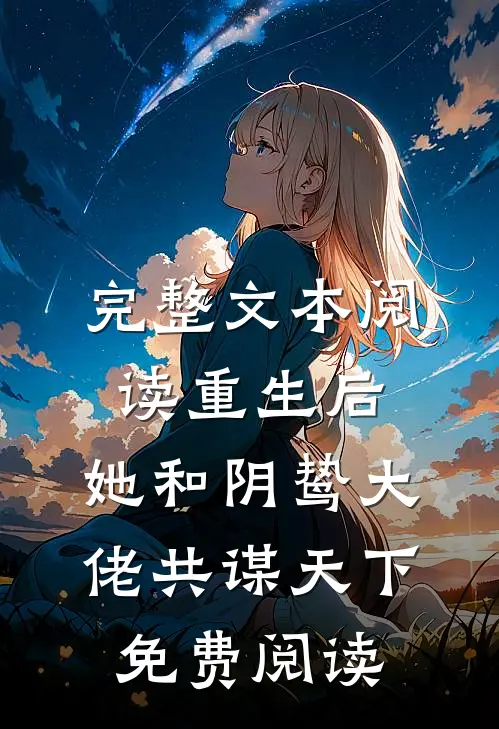 完整文本阅读重生后,她和阴鸷大佬共谋天下免费阅读