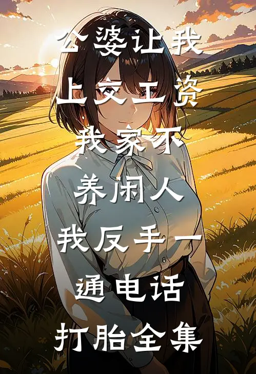 公婆让我上交工资：我家不养闲人，我反手一通电话：打胎全集
