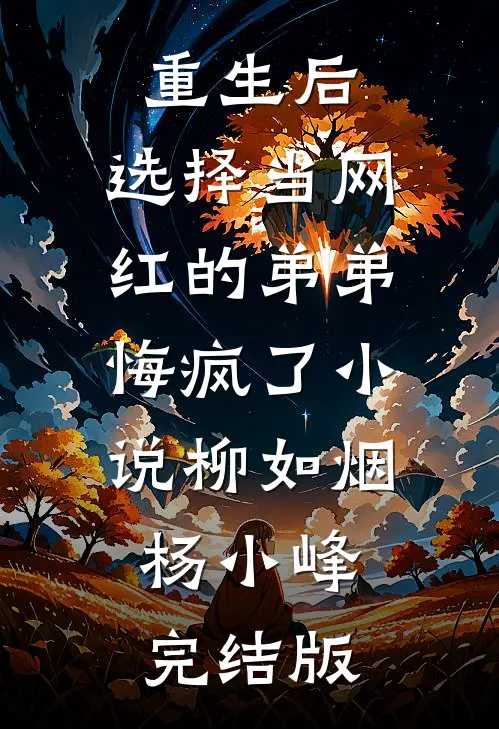 重生后，选择当网红的弟弟悔疯了小说柳如烟杨小峰完结版