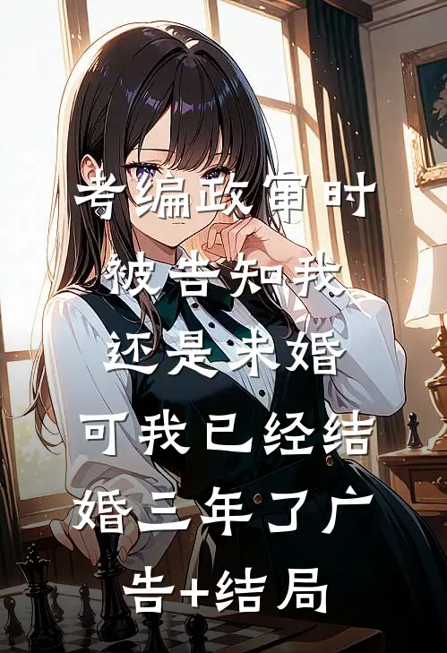 考编政审时被告知我还是未婚，可我已经结婚三年了广告+结局