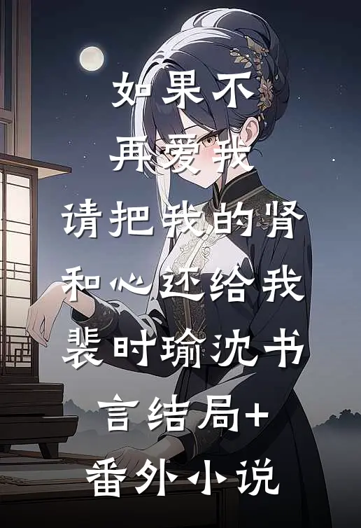 如果不再爱我，请把我的肾和心还给我裴时瑜沈书言结局+番外小说