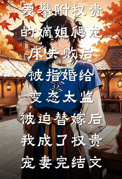 爱攀附权贵的嫡姐爬龙床失败后被指婚给变态太监，被迫替嫁后，我成了权贵宠妻完结文